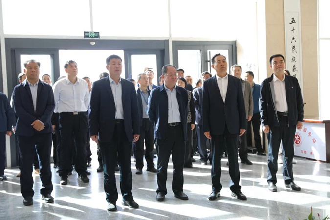 【滨州技校】山东省退役军人事务厅、祁连县名师工作室分别到滨州市高级技工学校参观调研