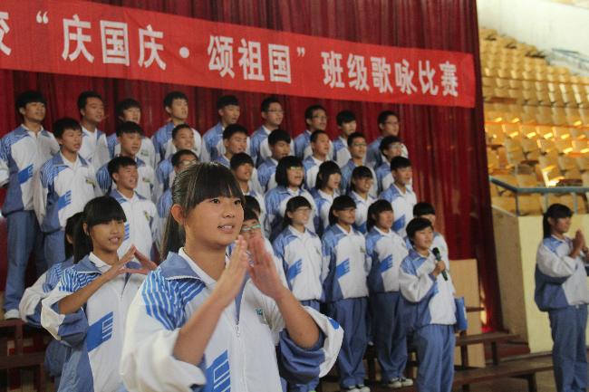 班级合唱比赛，我们每一个人都是主角